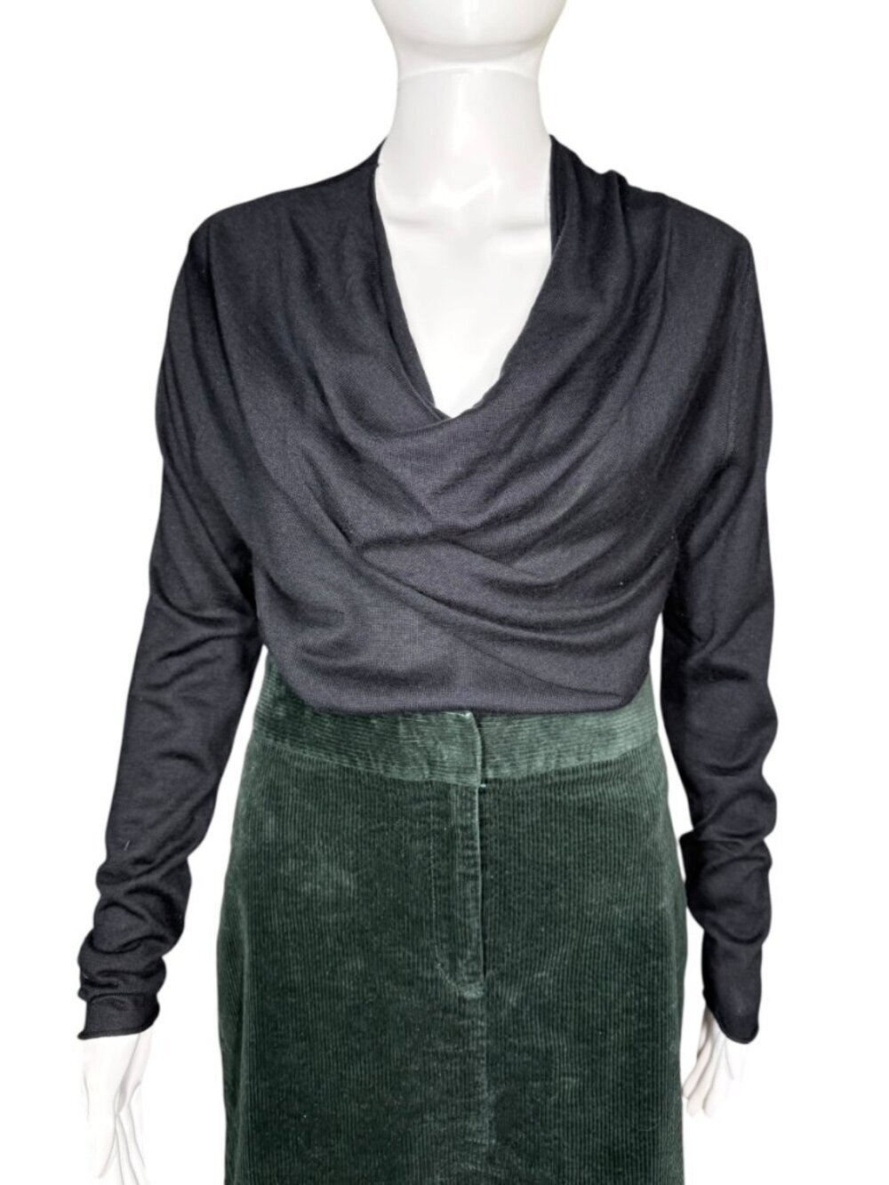 Vince cashmere silk black lightweight sweater small